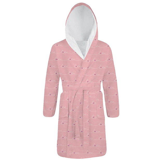 Teenagerský župan – PINK LOVE